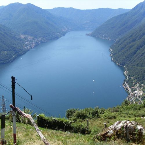 Pigra Lake Como view